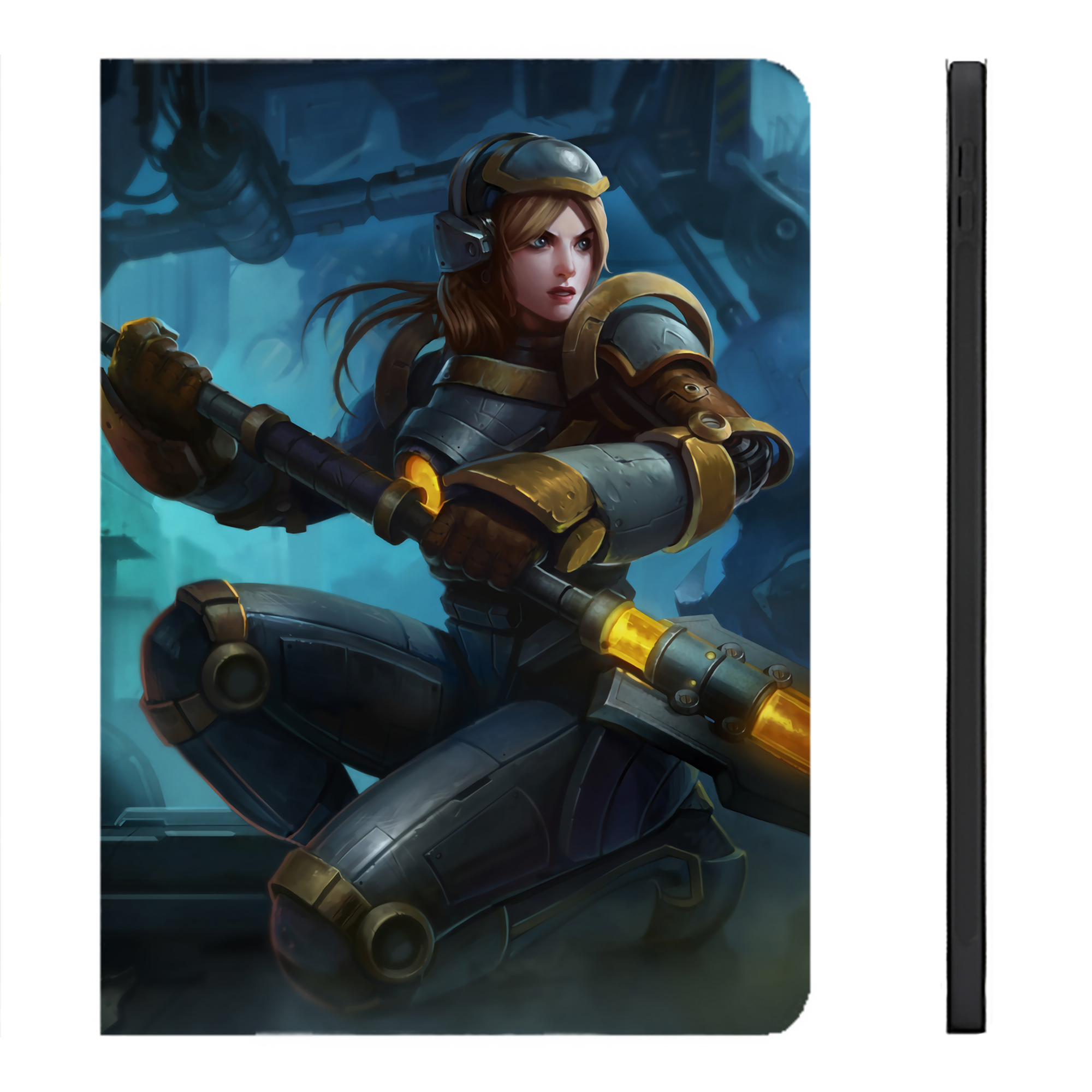 （画像用） リーグ・オブ・レジェンド League of Legends LOL IPadケース ペンホルダー付き ブックスタイルデザイン